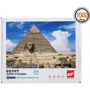 BigBuy Kids Egypt Gizeh Pyramida 1000 dílků