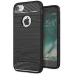 Pouzdro Forcell Carbon Apple iPhone 6/6S - černé – Zboží Mobilmania