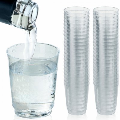 Plastový kelímek PS krystal 0,04 l na alkohol transparent (50ks) – Hledejceny.cz