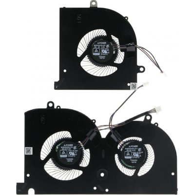 Ventilátor MSI GS75 Stealth P75 Creator - Set (CPU + GPU) – Hledejceny.cz