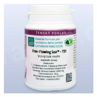 Giovanni Maciocia T51 Volný tok moře Free-Flowing Sea 60 tablet – Hledejceny.cz