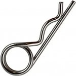 Pruž. závlačka DIN 11024 nerez A4 drát 4,5x80/díra 5,0mm dvojitá – Zboží Mobilmania
