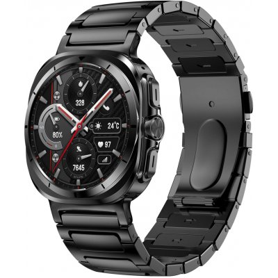 Drakero Kovový řemínek černý Style pro Samsung Galaxy Watch Ultra 47 mm 10484 – Zboží Živě