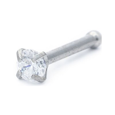 Brunoshop.cz Rovná nosovka s kamínkem C0011 – Sleviste.cz