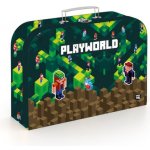Oxybag Kufřík lamino Playworld zelenohnědý 34 cm – Zboží Dáma Oxybag Kufřík lamino Playworld zelenohnědý 34 cm – Zboží Dáma