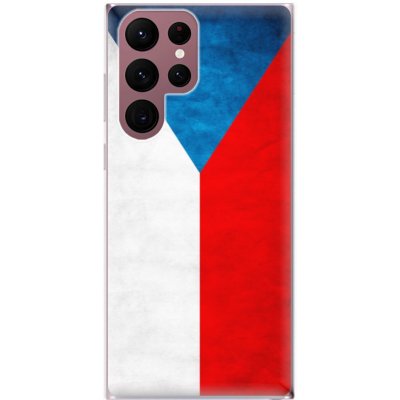 Pouzdro iSaprio - Czech Flag Samsung Galaxy S22 Ultra 5G