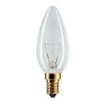 TES-LAMP žárovka 25W/230V E14 čirá svíčka – Zboží Živě