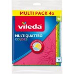 Vileda Multiquattro Colors 164519 hadřík 36 × 34 cm 4 ks – Hledejceny.cz