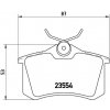 Brzdová destička Sada brzdových destiček, vždy 4 kusy v sadě BREMBO P 85 020 (P85020)