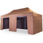 TENTino OPLÁŠTĚNÍ NA 3x6 m /4 nohy a 3x6 m /6 noh SMALL/BIG HEXAGON 10A - HNĚDÁ – Zboží Dáma