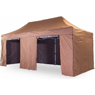 TENTino OPLÁŠTĚNÍ NA 3x6 m /4 nohy a 3x6 m /6 noh SMALL/BIG HEXAGON 10A - HNĚDÁ – Zboží Dáma