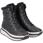 Rieker polokozačky W0963-01 černá – Zboží Mobilmania