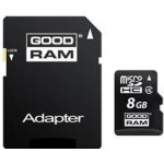 Goodram microSDHC 8 GB Class 4 M40A-0080R11 – Sleviste.cz
