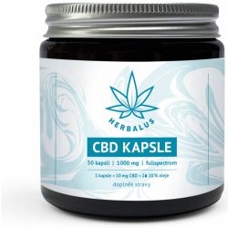 Herbalus CBD kapsle 50 tablet