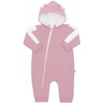 Kojenecký teplákový overal New Baby The Best růžová – Zboží Mobilmania