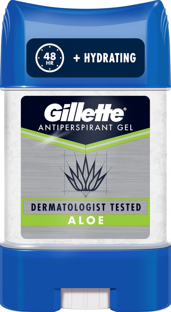 Gillette Hydra Gel Aloe gelový antiperspirant 70 ml