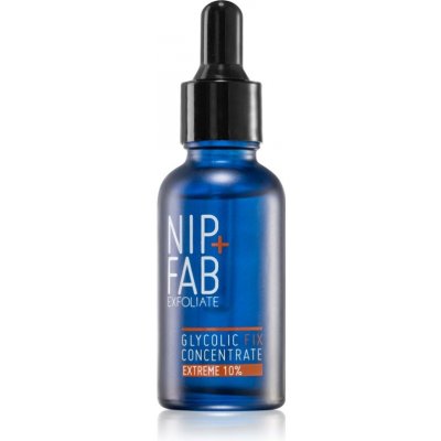 NIP + FAB Glycolic Fix Extreme 10% Concentrate Noční 30 ml – Zboží Mobilmania