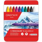 Neocolor II, Caran d´Ache Akvarelové voskové pastely – Zboží Mobilmania