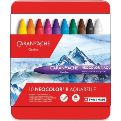 Neocolor II, Caran d´Ache Akvarelové voskové pastely – Sleviste.cz