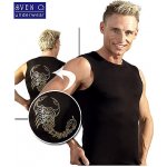 Pánské černé tričko s obrázkem zlatého štíra – Zboží Mobilmania