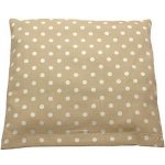 Marvida GmbH & Co. KG Polštářek z třešňových pecek, béžový s puntíky, 18 x 19 cm – Sleviste.cz