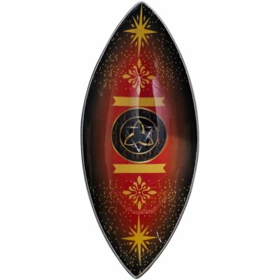 Smaltovaná Miska na Kadidlo - Hliníková - Pagan Triquetra – Zboží Dáma