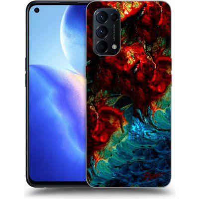 Pouzdro Picasee silikonové OPPO Reno 5 5G - Universe černé – Sleviste.cz