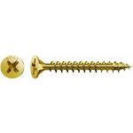 Spax Uni vrut zápust.hlava PZ/Z1, S-CUT plný závit, Yellox, 2,5 x 10 mm, 100 ks – Hledejceny.cz