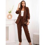 Elegantný kostým v hnedej 80172K – Sleviste.cz