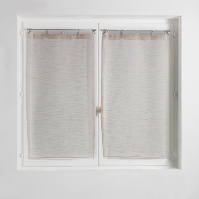 douceur d'intérieur Béžové voálové záclony v sadě 2 ks 60x90 cm Milza – douceur d'intérieur – Hledejceny.cz