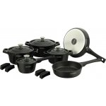 Royalty Sada nádobí 17 ks, černá – Zboží Dáma