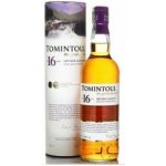Tomintoul Single Malt Scotch Whisky 16y 40% 0,7 l (tuba) – Hledejceny.cz