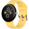 Řemínek k chytrým hodinkám PROTEMIO 86762 SILICONE Vyměnitelný řemínek pro Google Pixel Watch 3 45mm žlutý