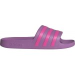 adidas Adilette Aqua dámské pantofle fialová – Zboží Mobilmania