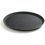 Hendi Tác servirovací kulatý protiskluzový o průměru 280 mm 878125 černý – Hledejceny.cz