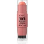 Rimmel Multi-Tasker Blush'N'brush tvářenka v tyčince se štětcem 100 Cotton Candy 8 g – Zboží Dáma