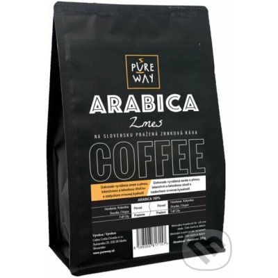 Pure Way Arabica zrnková 0,2 kg – Hledejceny.cz
