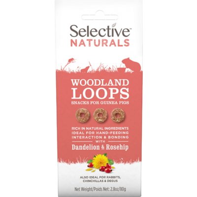 Supreme Petfoods Ltd Selective Naturals Snack Woodland Loops 60 g