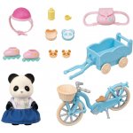 Sylvanian Families Panda a cyklo-bruslařský set – Hledejceny.cz