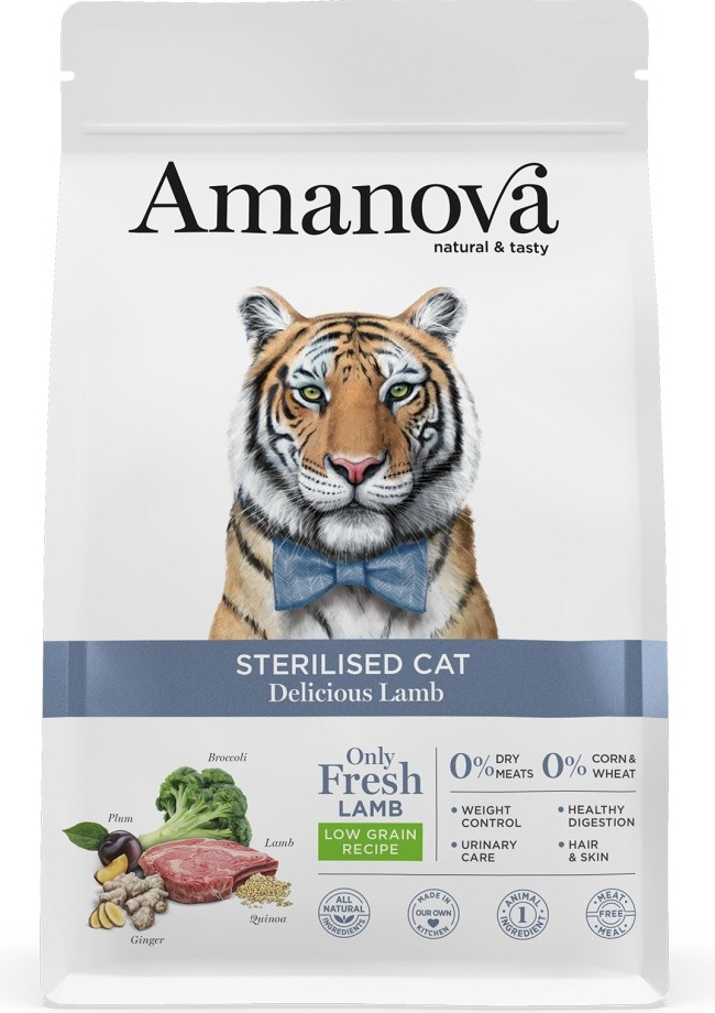 Amanova Cat Sterilised Lamb & Quinoa LG 1,5 kg