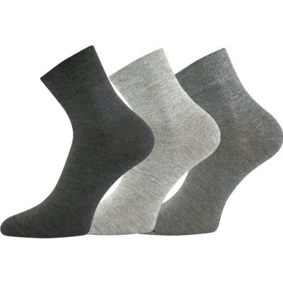 decoDoma ponožky bambusové EKOM 3 páry šedý mix – Zboží Dáma