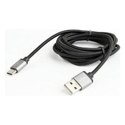 Gembird CCB-mUSB2B-AMCM-6 Opletaný USB-C - USB 2.0, M/M, 1,8m, černý – Zboží Mobilmania