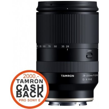 Tamron 28-200mm f/2.8-5,6 Di III RXD Sony E-mount