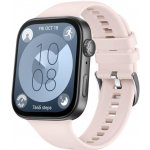 FIXED Silicone Strap pro Huawei Watch FIT 3 růžový FIXSSTB-1388-PI – Zboží Živě