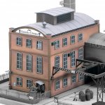 Piko Authentic Edition Hlavní budova sklárny E. Strauss 61116 – Zboží Dáma