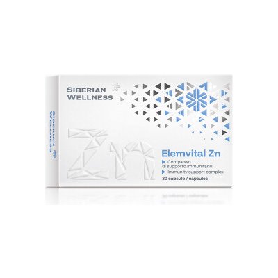 Siberian Wellness Elemvital Zn 30 kapslí – Hledejceny.cz