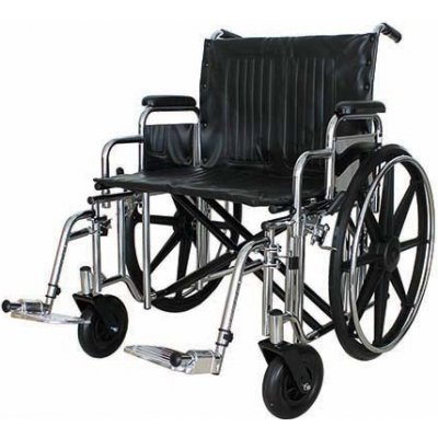 Meyra invalidní vozík REHAB REHAB 4200 XXL s nosností do 200 kg šíře sedu 56 cm – Zboží Mobilmania