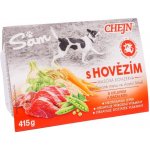 Chejn Sam Adult Dog hovězí 415 g – Zboží Mobilmania