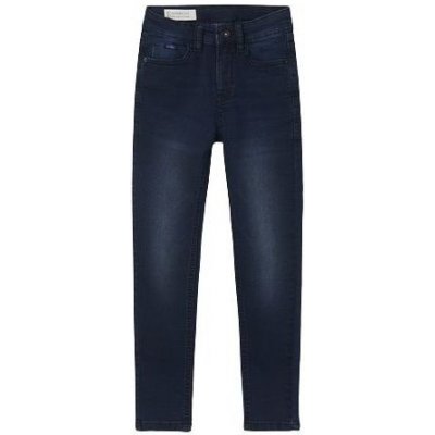 Mayoral chlapecké kalhoty Skinny tmavě modré – Sleviste.cz