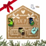 Adventní kalendář 12x dětské ponožky Dedoles (24DXV2) 31/34 – Zboží Dáma